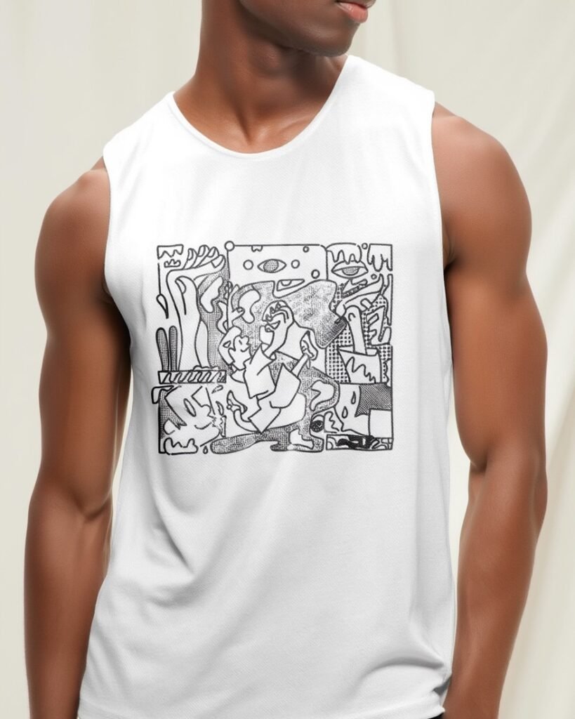 Polera Hombre sin mangas